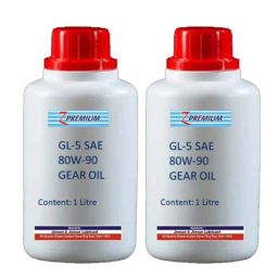 Z Premium 1L 80W-90 GL-5 SAE Gear Oil, GL5S80C1 (Pack of 2)-36