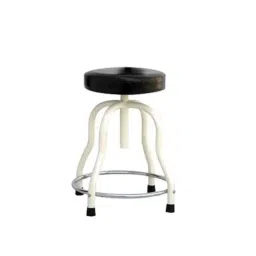 Mascot Healthcare ASM-1083 Patient Revolving Stool with MS Frame &a; Cushioned Top-43