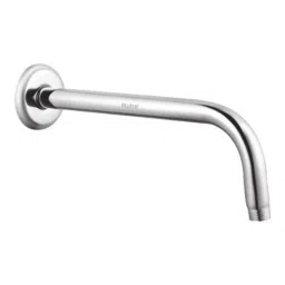 Ruhe 9 inch Stainless Steel Chrome Finish Wall Mounted Round Full Bend Shower Arm with Flange, 14-0101-01-picture-37