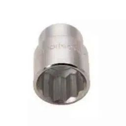 De Neers 12.5mm 1/2 inch 12 Point Chrome Vanadium Steel Bi-Hexagonal Drive Socket, 3/8 SAE-picture-27