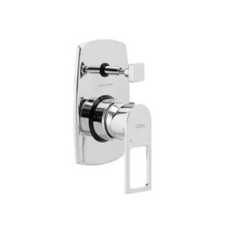 Cera Winslet Metal Single Lever Wall Mount High Flow Concealed Diverter Exposed Part, F1099721-10