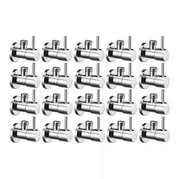 Fastgear Turbo Stainless Steel Silver Chrome Finish Angle Valve, FG097 (Pack of 20)-picture-12