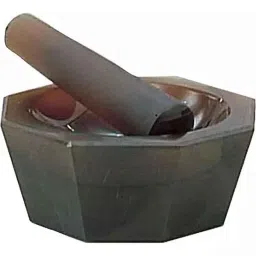Lab Plus Agate Mortar Shallow Type with Pestle, Size: 80x100x25 mm, LP-3322-picture-30