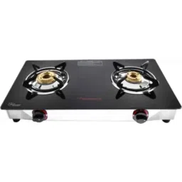 Butterfly Duo Plus 2 Burner Black &a; Silver Glass Top Manual Gas Stove-picture-47