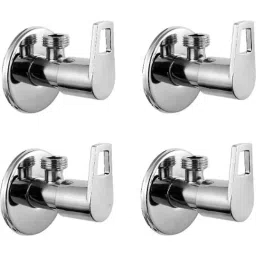 IRIS Aria Brass Chrome Finish Angle Cock (Pack of 4)-38