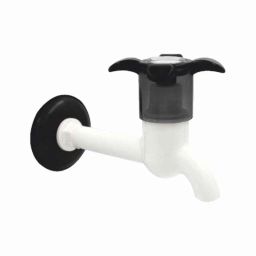 APL Apollo Flora ABS White Long Body Bib Cock with Flange, TP295-picture-15