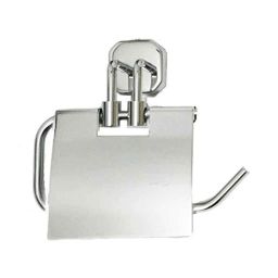 Aquieen Emerald Stainless Steel 304 Toilet Paper Holder with Cover &a; Installation Kit-image-5