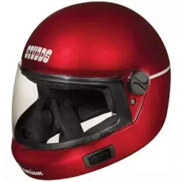 Studds Premium Vent Expanded Polystyrene Cherry Red Full Face Full Face Helmet, Size: Xtra Large-picture-10