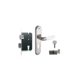 Godrej NEH 14 240mm 1CK Door Handle with Lock Set, 6060-image-9