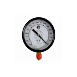 Bellstone 0-6000psi Mild Steel Black Pressure Gauge, 1254-37