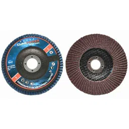 Cumi Grit 36 Aluminium Oxide Type 27 Power Flap Disc (Pack of 100)-picture-5