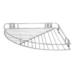 Osam 12 inch Stainless Steel Silver Single Corner, SC12 (Pack of 2)-17