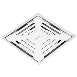 Ruhe Opal 5x5 inch Stainless Steel 304 Matt Finish Square Flat Cut Floor Drain, 16-0511-17-picture-9