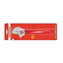 Freemans 12 inch Steel Chrome Plated Adjustable Wrench, CAW12-picture-4