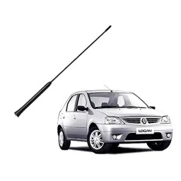 Auto Pearl Black Mount Rubber Mast Flexible Car Roof Antenna with Anti-Theft Design For Mahindra Logan-image-27