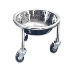 Acme Stainless Steel Kick Bucket with SS Basin, Acme-2069-18