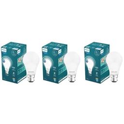 Philips 9W B22D 6500K Crystal White Motion Sensor LED Bulb (Pack of 3)-9