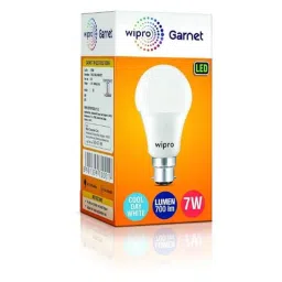 Wipro Garnet B22 7W Polycarbonate Cool Day White LED Bulb, N70001-picture-26
