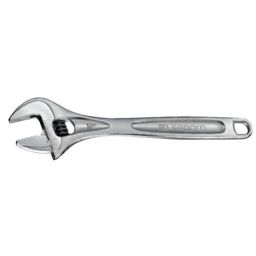 Facom 20mm Chromed Finish Adjustable Wrench, 113A.6C-picture-3