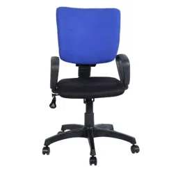 Parin Nishhin Fabric Blue &a; Black Medium Back Ergonomic Chair, PC 911-picture-8