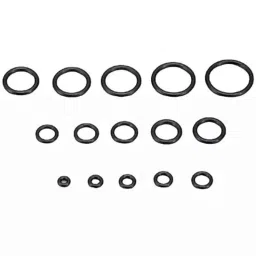 As One 8.8mm &a; 12.6mm Dia KPF Rubber Black Perfluor O-Ring, P-9-picture-0