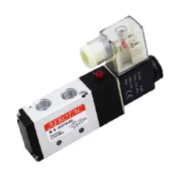 Aerotac 1/4 inch 5/2 Way Single Solenoid Valve, 4V 210-08-picture-25