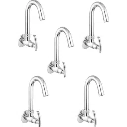 IRIS C-2 Brass Chrome Finish Sink Cock (Pack of 5)-44