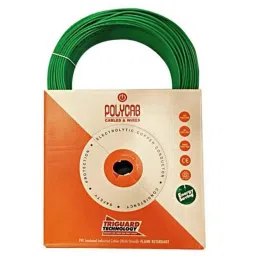 Polycab 1.5 Sqmm 45m Green Single Core FRLF Multistrand PVC Insulated Unsheathed Industrial Cable-picture-32