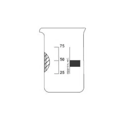 Axiva 5ml Touff Low Form Griffin Type Beaker with Spout, BL0005 (Pack of 10)-picture-8