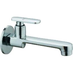Evic Oppo Stainless Steel Chrome Finish Silver Wall Mounted Long Body Tap-picture-31