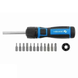 Hogert Technik HT1S215 CRV Blue &a; Black Screwdriver Set-picture-24