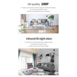 AUSHA 2MP Smart CCTV Wi-Fi IP Camera with Two Way Audio image 3
