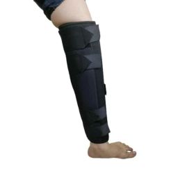 Sahyog Wellness 19 inch Polyester Black Knee Brace Support for Men &a; Women, Size: XL-30