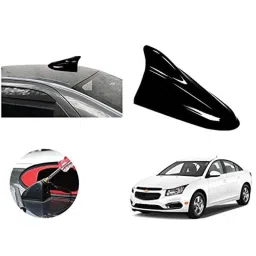 Auto Pearl ABS Black Universal Replacement Shark Fin Car Roof Antenna For Chevrolet Cruze LS-image-83