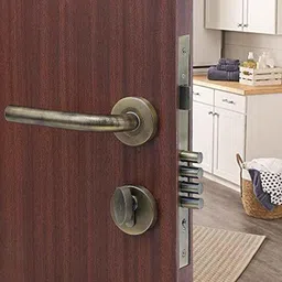 Saze Rose Stainless Steel 304 Antique Finish Mortise Door Lock Handle Set, MG-1106-image-55