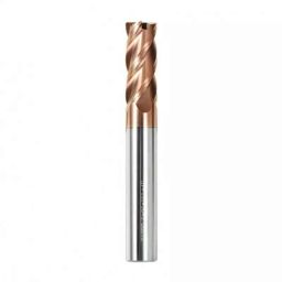 Dolphin 12mm 2/4 Flute 55 HRC Flat Solid Carbide End Mill, Overall Length: 75 mm-image-33