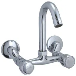 Kamal Crystal Sink Mixer with Free Tap Cleaner, CRL-3045-15