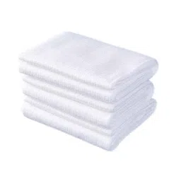 Kudize 12x12 inch 60GSM White Non-Woven Disposable Face &a; Body Towel for Hospital, Hotel, Spa &a; Beauty Parlor (Pack of 200)-image-78