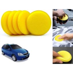 Auto Pearl Polyurethane Beige Washing &a; Waxing Polish Foam Sponge for Indigo Marina (Pack of 5)-picture-31