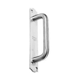 AKS 8 inch Stainless Steel 202 Round on Plate Door Pull Handle, PH5002-picture-30