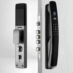 Golens X46 Alloy Steel 6 Ways Black Smart Digital Door Lock-picture-32