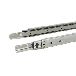 Ebco 750mm Stainless Steel Sleek Telescopic Drawer Slides, STDS75-L-45 (Pack of 2)-image-25