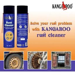 Kangaroo Car Care Kit with 200ml Car Polish, 200ml Dashboard Polish, 200ml Scratch Remover &a; 150ml Multipurpose Rust Cleaner Spray image 5