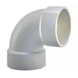 Supreme 3/4 inch SCH-80 90 deg UPVC White Plain Elbow-picture-16