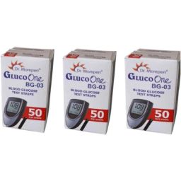 Dr. Morepen B.G-03 150 Pcs Glucometer Strips Box-45