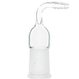 ABGIL B-19 Borosilicate 3.3 Glass Glossy Smooth Finish Vacuum &a; Gas Adapter, ABG536-14