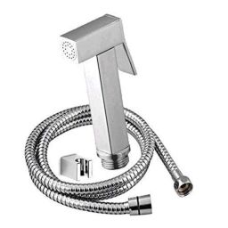 ZAP Brass Health Faucet with1.5m Stainless Steel Tube &a; ABS Hook (Pack of 3)-48