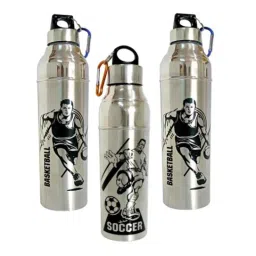 Breeze Spark 1000ml Stainless Steel &a; Plastic Water Bottle-picture-7