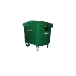 Aristo 660L Plastic Green Wheel Dustbin-picture-39