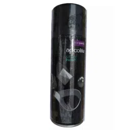 Asian Paints Apcolite 200ml Black Emulsion Spray Paint-picture-0
